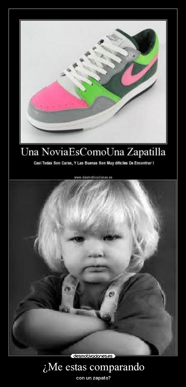 carteles zapatos desmotivaciones