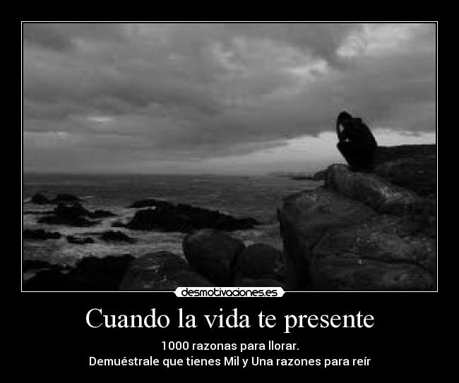 carteles vida heavymetalwarrior 1000 razonas para llorar 1001 para reir desmotivaciones