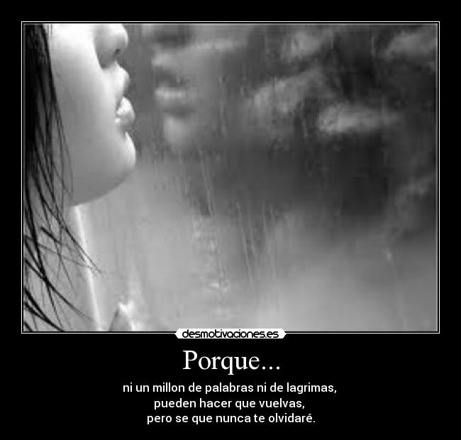 Porque... - 