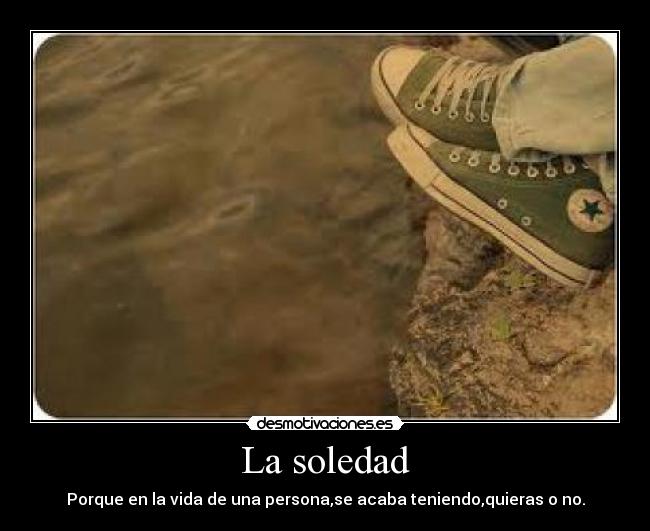La soledad - 