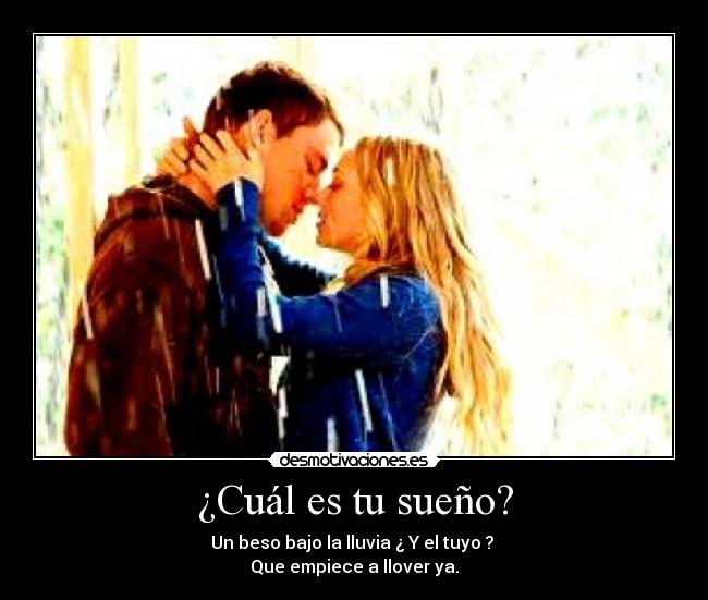 ¿Cuál es tu sueño? -