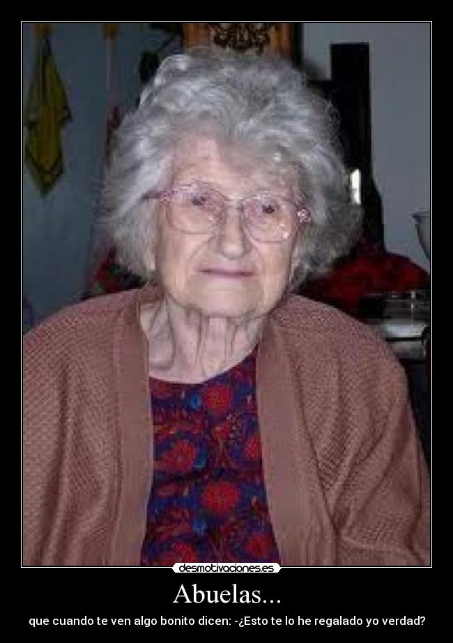 Abuelas... -