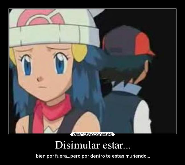 Disimular estar... - 