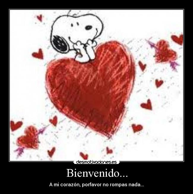 Bienvenido... -