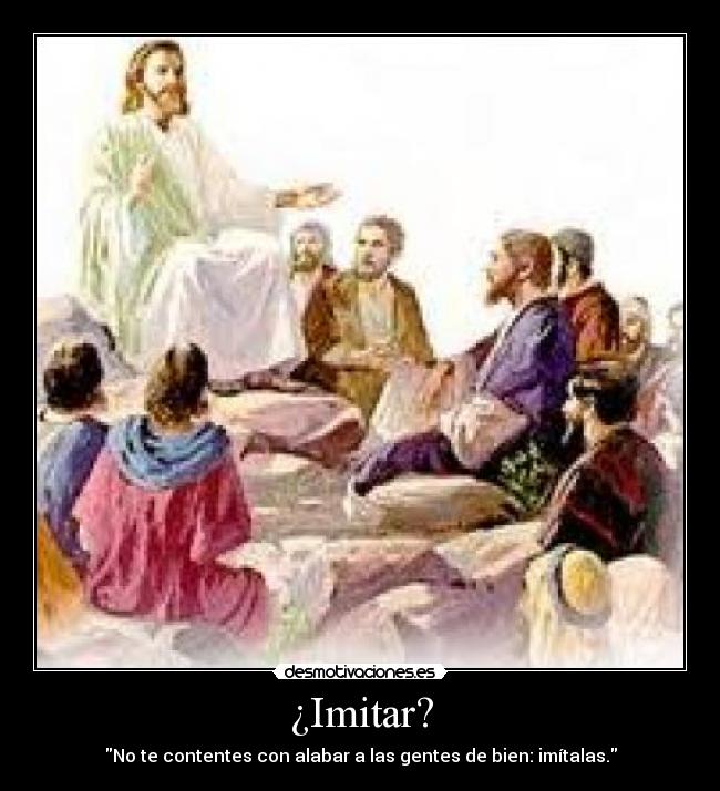 ¿Imitar? - 