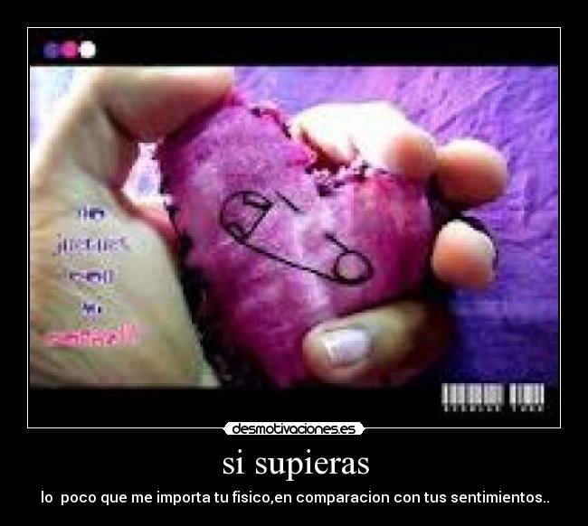 si supieras - 