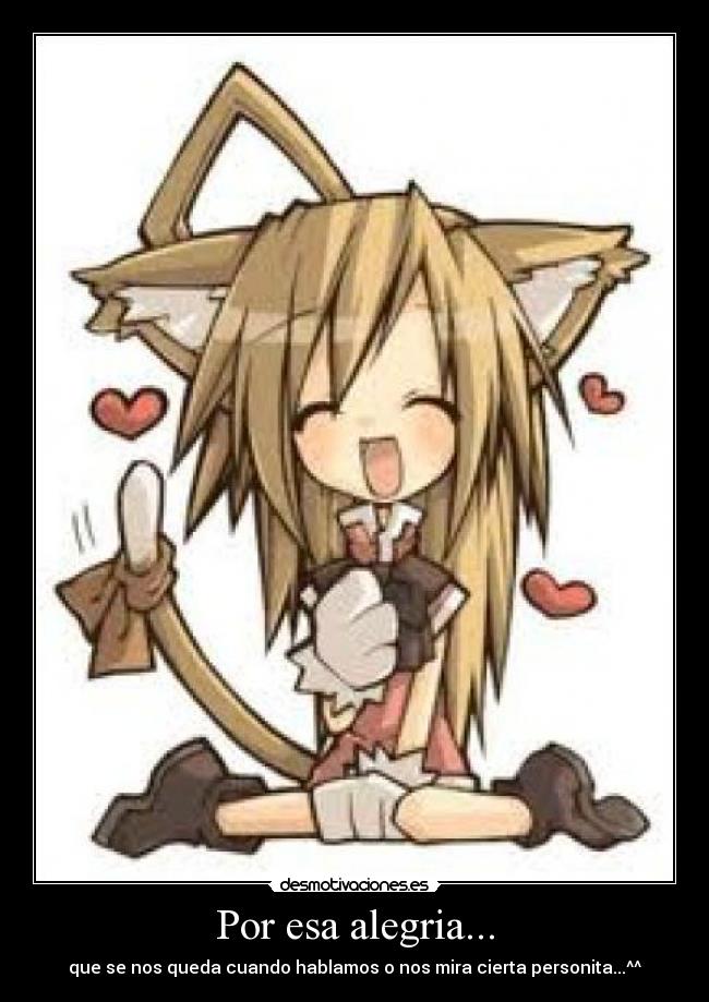 Por esa alegria... - 