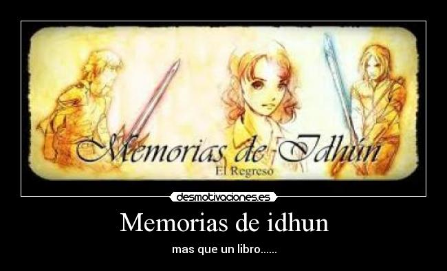 Memorias de idhun -