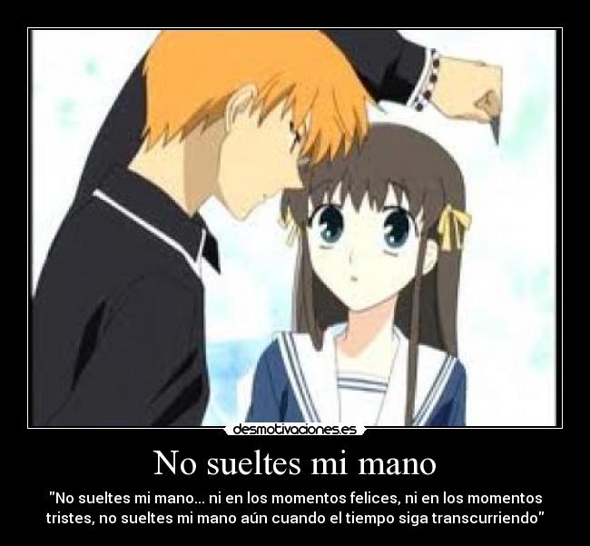 No sueltes mi mano -