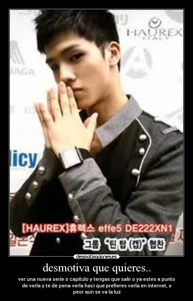 desmotiva que quieres.. -