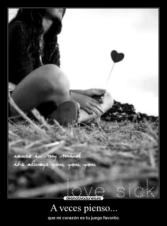 A veces pienso... - 