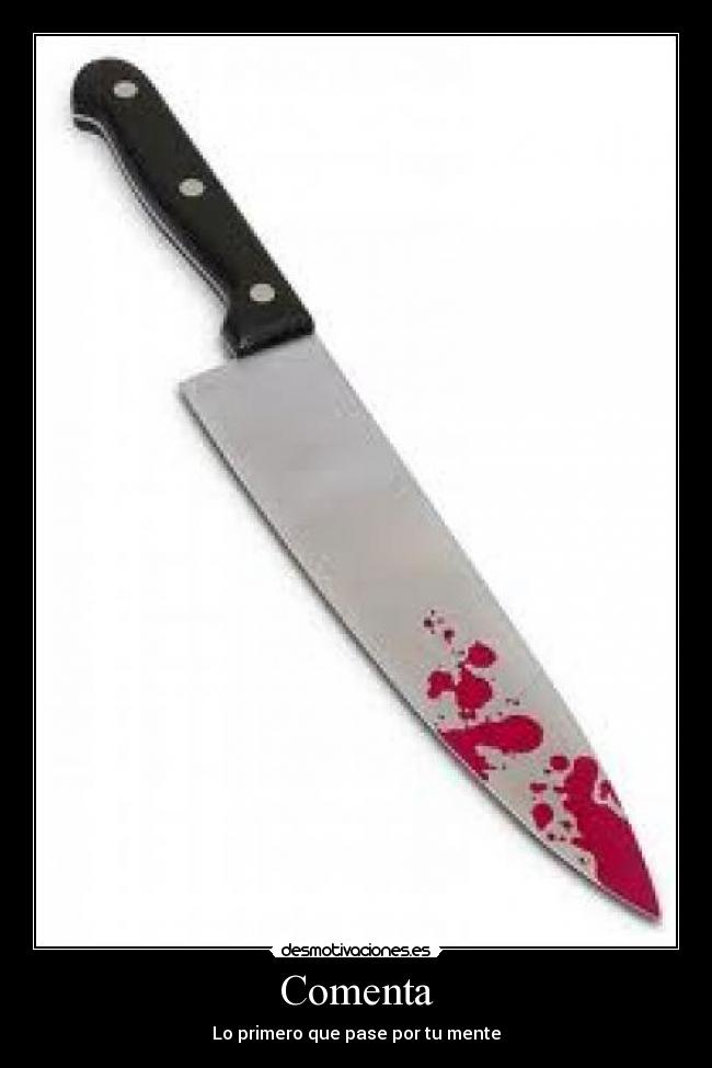 Comenta - Lo primero que pase por tu mente