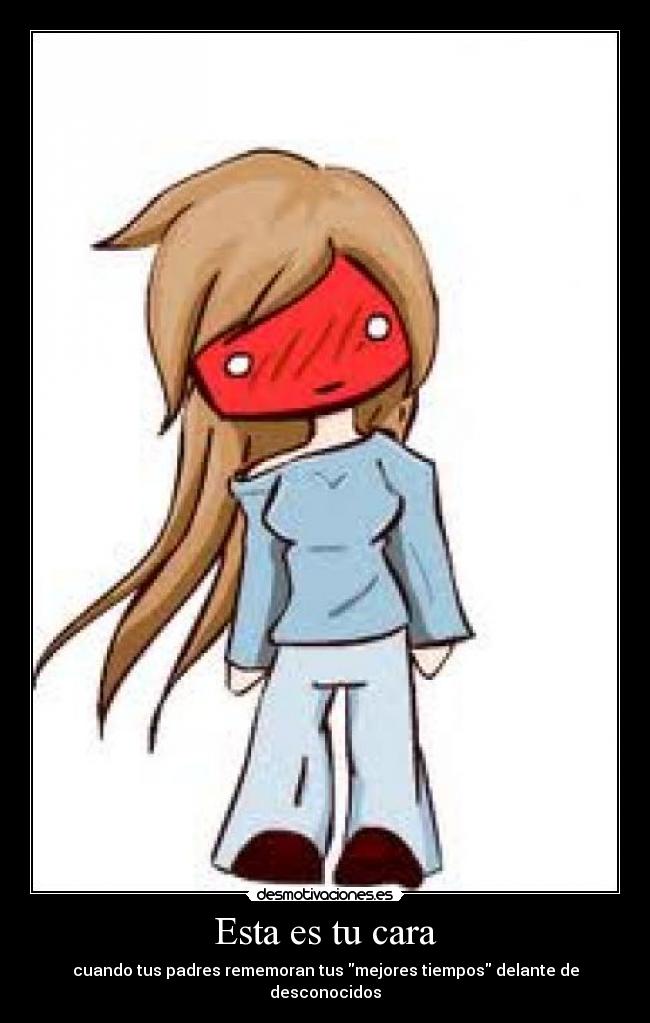 Esta es tu cara - cuando tus padres rememoran tus mejores tiempos delante de desconocidos