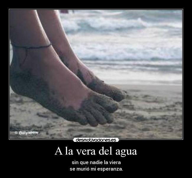 A la vera del agua - 