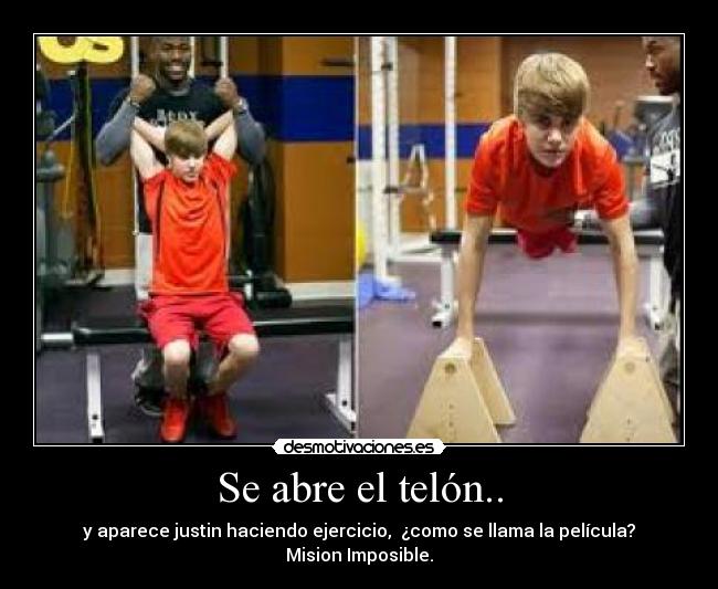 Se abre el telón.. -