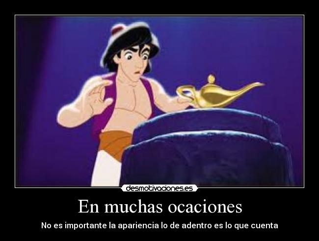 En muchas ocaciones -