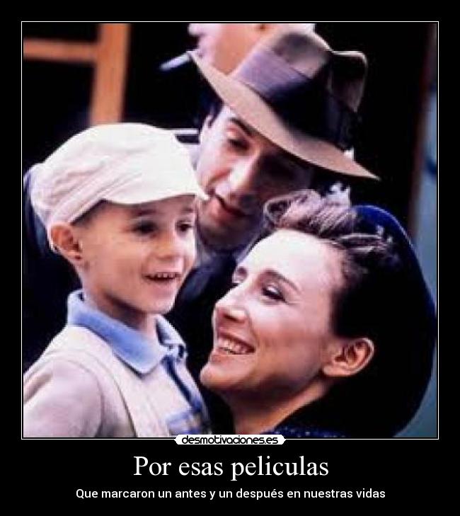 Por esas peliculas -
