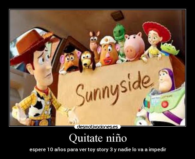 carteles toy story desmotivaciones