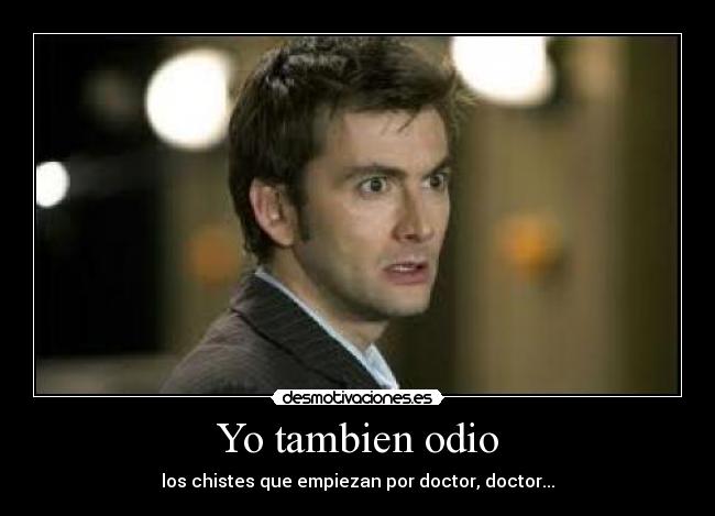 Yo tambien odio -