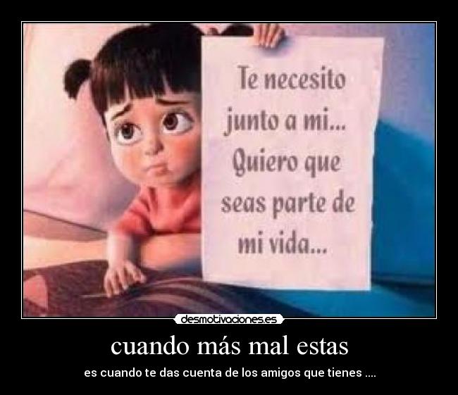 cuando más mal estas - 
