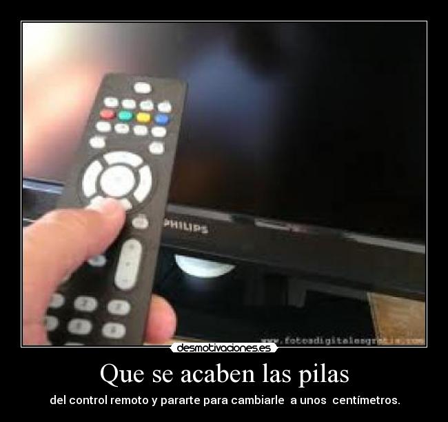 Que se acaben las pilas - 