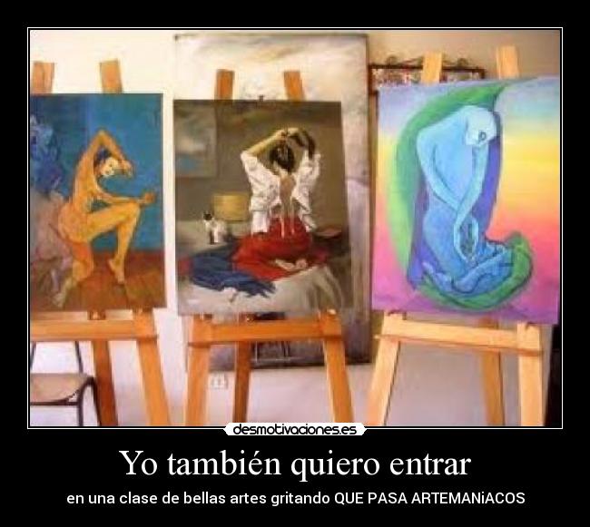 Yo también quiero entrar - 
