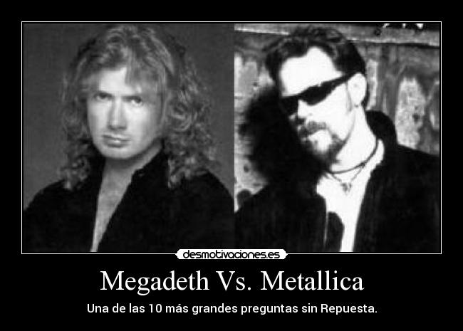Megadeth Vs. Metallica - 