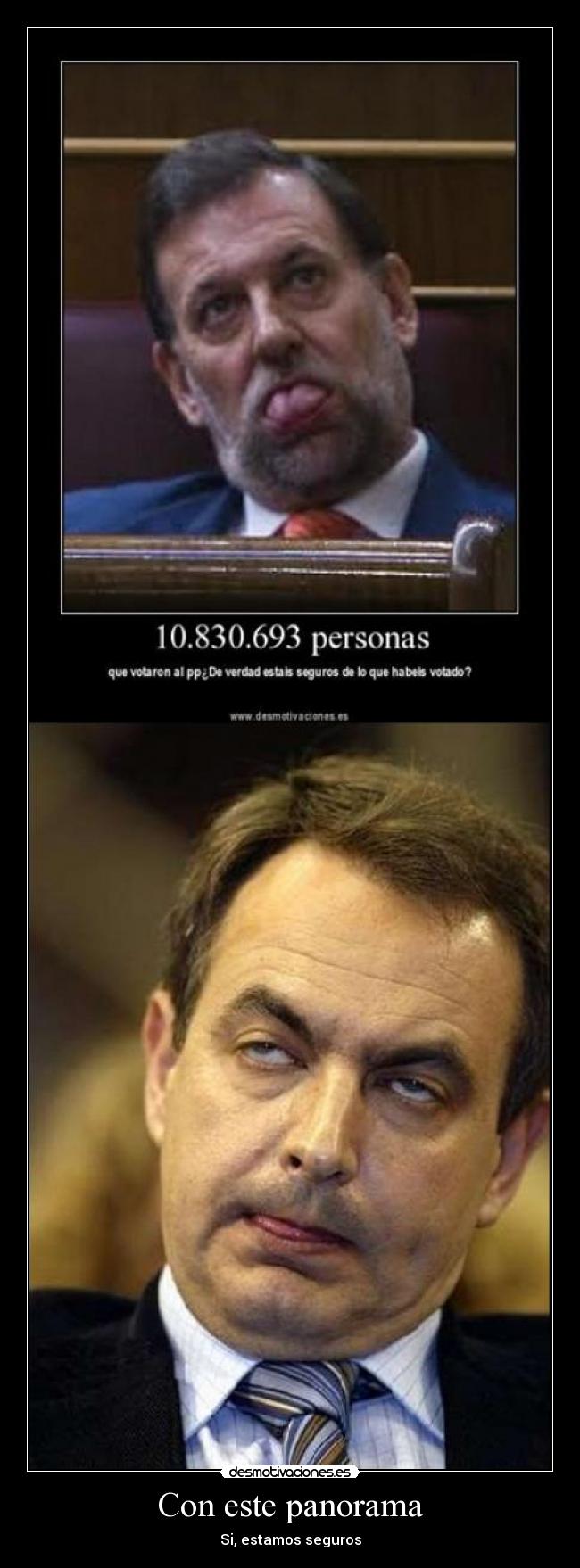 carteles zapatero gobierno desmotivaciones