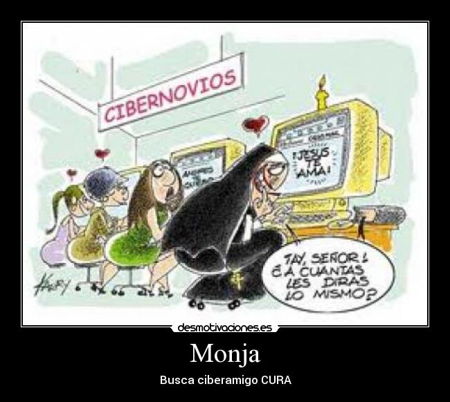 Monja - Busca ciberamigo CURA