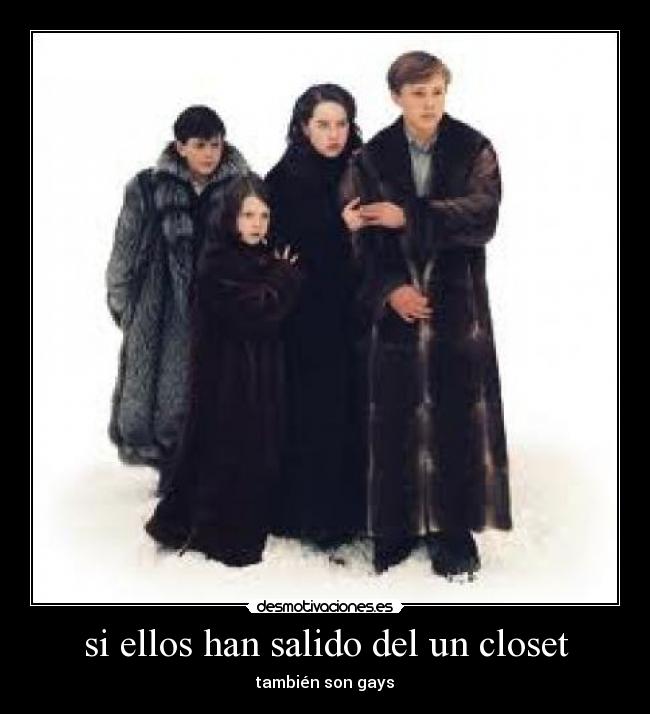 si ellos han salido del un closet -