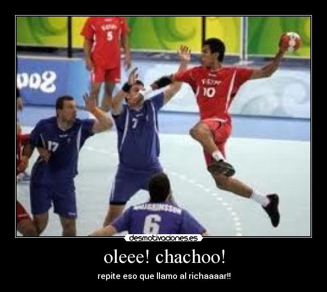 oleee! chachoo! - 