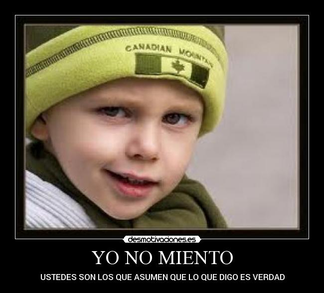 YO NO MIENTO - 