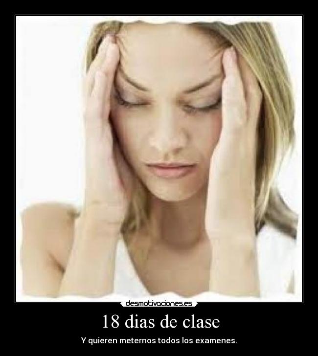 carteles dias clase desmotivaciones