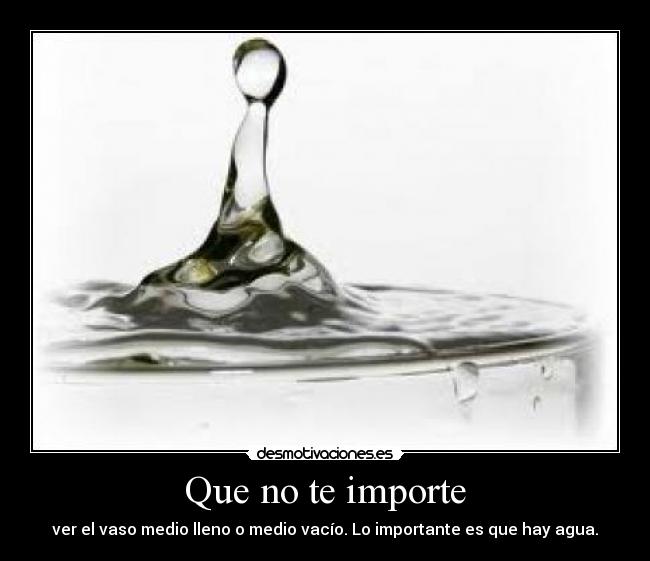 Que no te importe - 