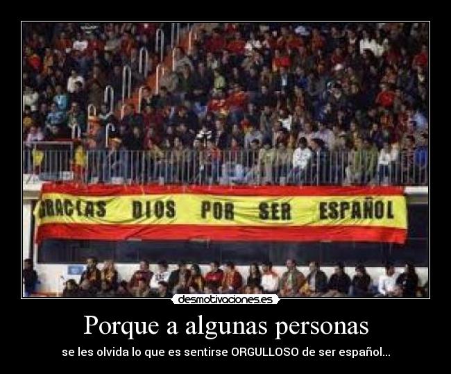 Porque a algunas personas -