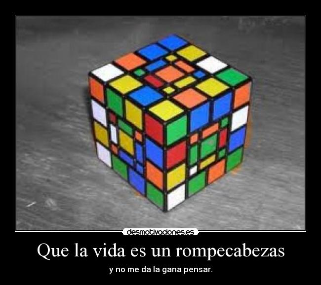 Que la vida es un rompecabezas - 