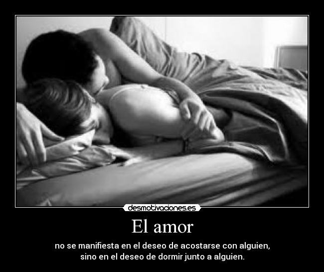 El amor -