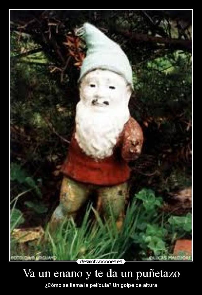 carteles duminaltun enano golpe altura punetazo lol desmotivaciones