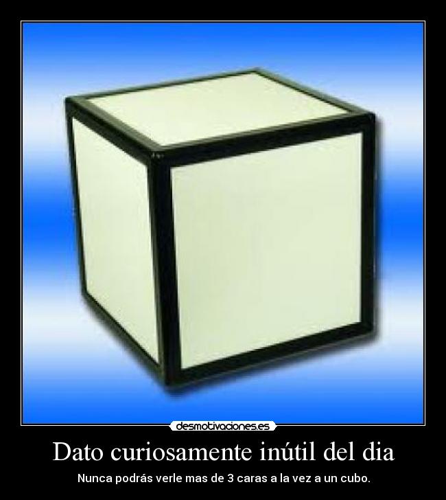 Dato curiosamente inútil del dia -