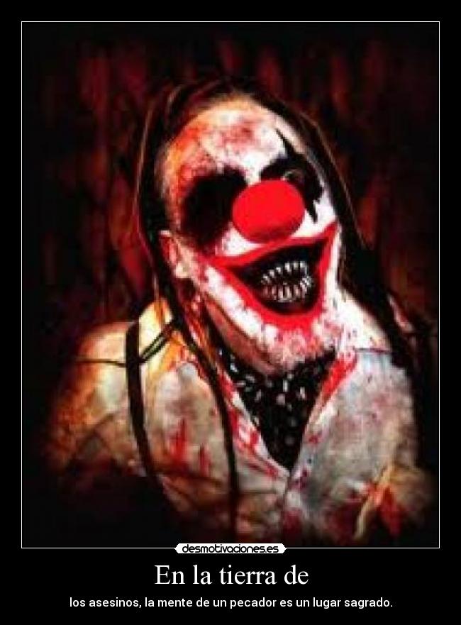 En la tierra de - los asesinos, la mente de un pecador es un lugar sagrado.