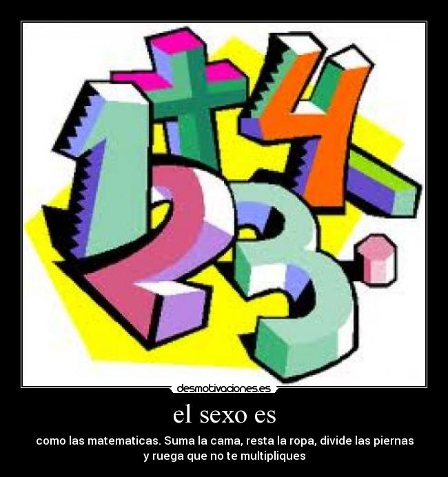 el sexo es -