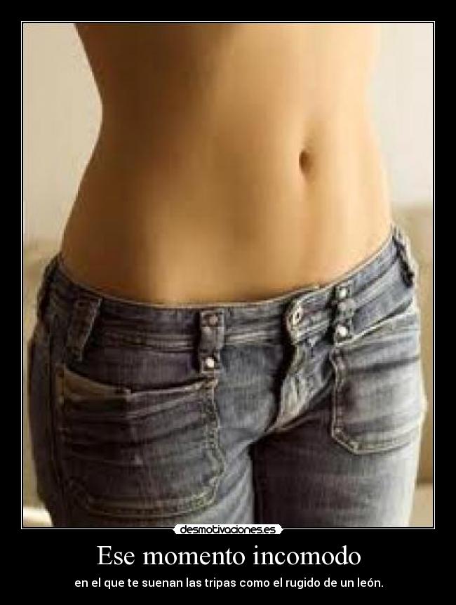 Ese momento incomodo - 