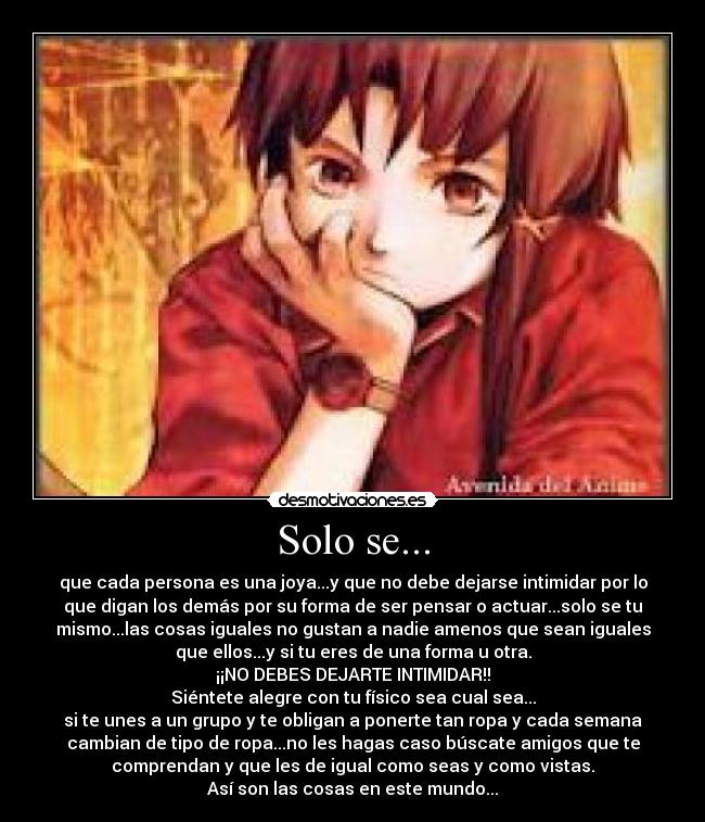Solo se... -