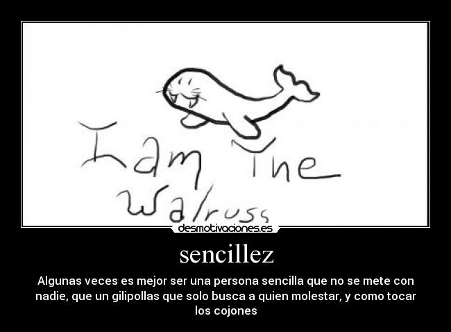 sencillez -