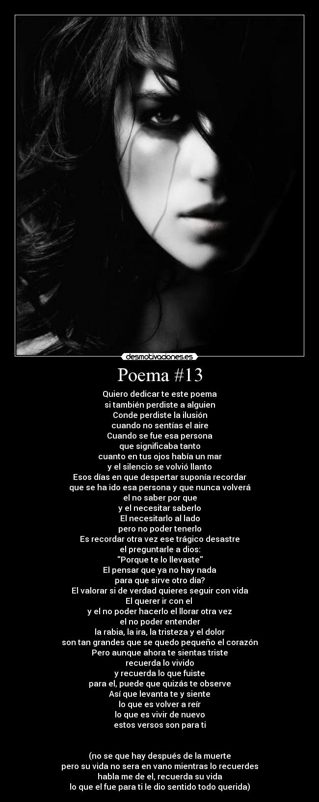 Poema #13 - 