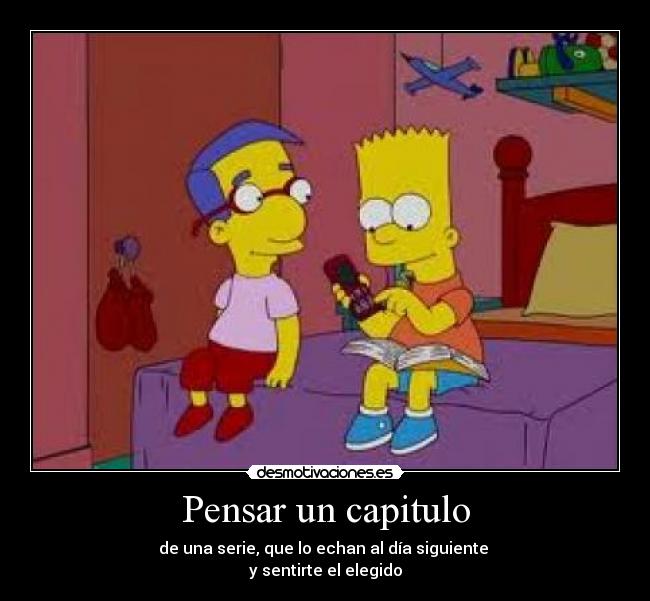 Pensar un capitulo -
