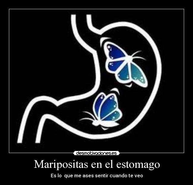 Maripositas en el estomago - 