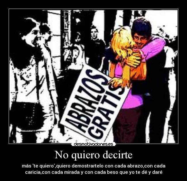 No quiero decirte -