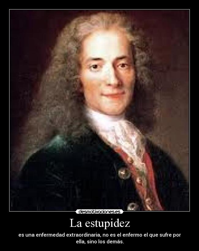 La estupidez -