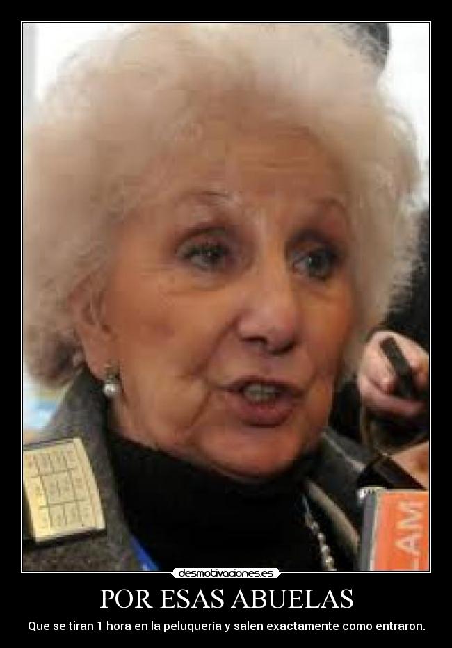 POR ESAS ABUELAS -